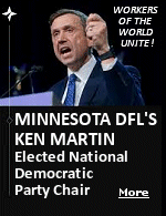 Ken Martin, the head of the Minnesota Democrat-Farmer-Labor Party, who called for President Donald Trump to be charged with treason, was elected the next chairman of the Democratic National Committee. 